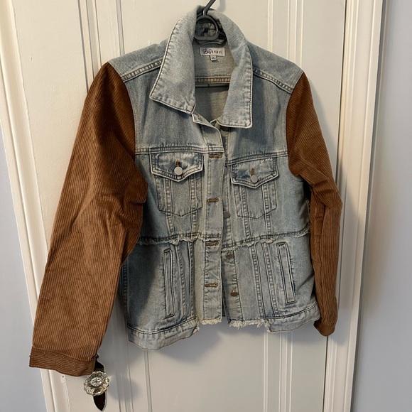 Cute Jean and corduroy jacket - Picture 2 of 3